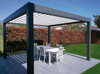 struttura con lamelle misure 400x400