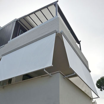tende da sole a caduta