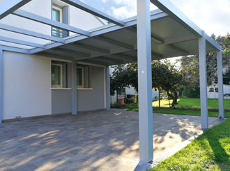 struttura in alluminio personalizzata