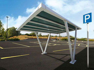 car parking autoportante